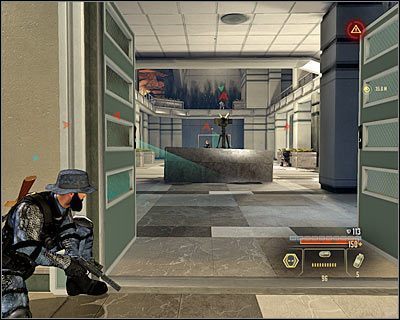 Otwórz teraz drzwi prowadzące do zachodniego pomieszczenia (M21A, 16) - Alpha Protocol - Opis przejścia (3) | Finał | Alpha Protocol - Alpha Protocol - poradnik do gry