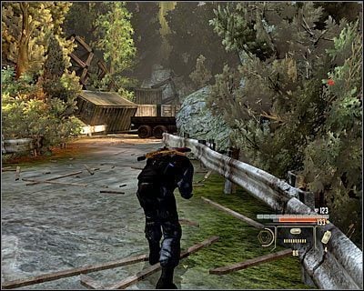 Musisz być przygotowany na to, że po dotarciu do kolejnej lokacji (M21B, 6) zaczniesz być atakowany przez wrogi śmigłowiec - Alpha Protocol - Opis przejścia (5) | Finał | Alpha Protocol - Alpha Protocol - poradnik do gry