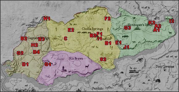 1 - Nieznajomi i mieszkania | Mapy | Red Dead Redemption - Red Dead Redemption - poradnik do gry