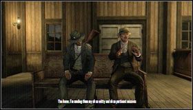 Wewnątrz urzędu telegraficznego (G1) przesiaduje mężczyzna #1 - Nieznajomi (2) | Aktywności dodatkowe | Red Dead Redemption - Red Dead Redemption - poradnik do gry