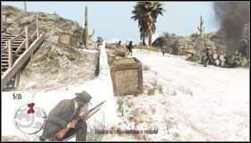 Aby uwolnić więźniów przestrzel zamki #1 , starając się nie trafić ludzi - Northern Mexico (4) | Opis przejścia | Red Dead Redemption - Red Dead Redemption - poradnik do gry