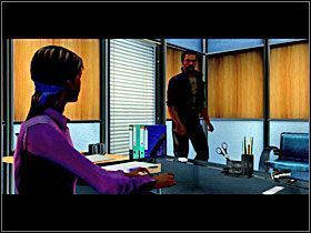 Zanim Matt pożegna się z tobą przedstawi ci jeszcze twoją sekretarkę Pamelę urzędującą w pomieszczeniach biurowych - Solucja (1) | Fabuła | RignRoll Tirowiec - RignRoll: Tirowiec - poradnik do gry