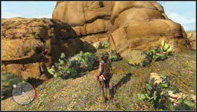 Po dotarciu na miejsce obejdź duży głaz z prawej strony - Treasure Hunter | Wyzwania | Osiągnięcia | Red Dead Redemption - Red Dead Redemption - poradnik do gry