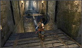 Dalszy etap to znowu wąski korytarz - Stajnie | Opis przejścia Prince of Persia Zapomniane Piaski - Prince of Persia: Zapomniane Piaski - poradnik do gry