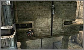 Później odbij się do wnęki naprzeciwko i przebiegnij pod piłą - The Works (1) | Opis przejścia Prince of Persia Zapomniane Piaski - Prince of Persia: Zapomniane Piaski - poradnik do gry