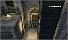 Stwór upadając odsłoni zapadnię - Dziedziniec fortecy | Opis przejścia Prince of Persia Zapomniane Piaski - Prince of Persia: Zapomniane Piaski - poradnik do gry