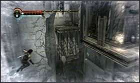 W pewnej chwili zobaczysz przeciwnika, do którego nie można dolecieć bezpośrednio - Ogrody | Opis przejścia Prince of Persia Zapomniane Piaski - Prince of Persia: Zapomniane Piaski - poradnik do gry