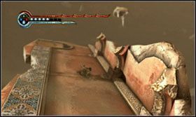 Ostatni etap to walka z przeciwnikami i chwila akrobacji podczas zsuwania się po pochylniach i łapania sępów - Ostatnia wspinaczka | Opis przejścia Prince of Persia Zapomniane Piaski - Prince of Persia: Zapomniane Piaski - poradnik do gry