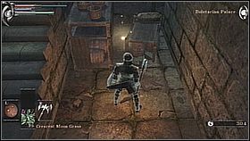 W drugim pomieszczeniu zabijamy kolejnego żołnierza [1] i wychodzimy na zewnątrz - Demons Souls: Boletarian Palace (1) - solucja, opis przejścia - Demons Souls - poradnik do gry