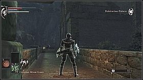 Za pierwszym łucznikiem znajdziemy drugiego, tym razem w asyście pikiniera - Demons Souls: Boletarian Palace (1) - solucja, opis przejścia - Demons Souls - poradnik do gry
