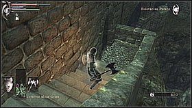 Wchodzimy na szczyt wieży - po jej przeciwległej stronie czai się dwóch łuczników - Demons Souls: Boletarian Palace - Phalanx Archstone (1) - solucja - Demons Souls - poradnik do gry