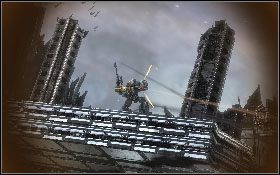 W pewnym momencie zaczniesz zbliżać się do drzwi wejściowych - - Część 1 - Ciemny Energon (4) - Opis przejścia - Transformers: Wojna o Cybertron - poradnik do gry