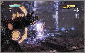 Idź cały czas jedyną możliwą drogą, eliminując po drodze kolejnych rywali [1] - - Część 1 - Ciemny Energon (4) - Opis przejścia - Transformers: Wojna o Cybertron - poradnik do gry