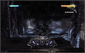 Podążając kolejnym tunelem trzymaj się jego prawej strony, gdzie w pewnym momencie natkniesz się szyb [1] - - Część 2 - Przewaga w wojnie (1) - Opis przejścia - Transformers: Wojna o Cybertron - poradnik do gry