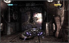 Po chwili dolecisz do platformy obstawionej przez wrogie roboty i działa [1] - - Część 2 - Przewaga w wojnie (1) - Opis przejścia - Transformers: Wojna o Cybertron - poradnik do gry