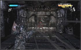 Skieruj się w stronę ściany z dwoma wiatrakami [1] i wleć do środka - - Część 2 - Przewaga w wojnie (2) - Opis przejścia - Transformers: Wojna o Cybertron - poradnik do gry