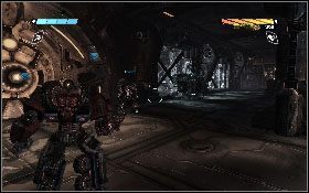 Następnie podejdź do terminala komputerowego [1] - - Część 8 - Do rdzenia (1) - Opis przejścia - Transformers: Wojna o Cybertron - poradnik do gry