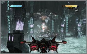 Po chwili dotrzesz do lokacji wypełnionej wodą - - Część 9 - Atak powietrzny (1) - Opis przejścia - Transformers: Wojna o Cybertron - poradnik do gry