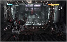 Następnie w identyczny sposób rozpraw się z kilkoma Brutalami [1], biegającymi na dole - - Część 9 - Atak powietrzny (2) - Opis przejścia - Transformers: Wojna o Cybertron - poradnik do gry