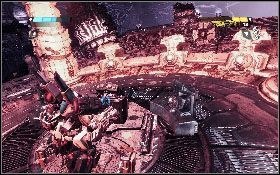 W chwilę potem trafisz na kopułę bronioną przez niewidzialne roboty [1] - - Część 9 - Atak powietrzny (3) - Opis przejścia - Transformers: Wojna o Cybertron - poradnik do gry