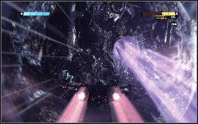 Po przemianie Trypticona w robota zacznij ostrzeliwać jego odrzutowy plecak [1] - - Część 9 - Atak powietrzny (3) - Opis przejścia - Transformers: Wojna o Cybertron - poradnik do gry