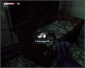 Zaraz za zakrętem zobaczymy duży samochód, za którym dwa potwory oddają się wątpliwej przyjemności rozszarpywania ludzkich zwłok [1] - - Dzielnica Robotnicza (3) | Opis przejścia Singularity - Singularity - poradnik do gry