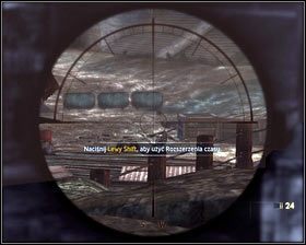 Po zebraniu wszystkiego, podnosimy pobliski karabin snajperski Kasimov SNV-E99 [1] i pozbywamy się blokujących drogę stworów [2] - - Dzielnica Robotnicza (7) | Opis przejścia Singularity - Singularity - poradnik do gry