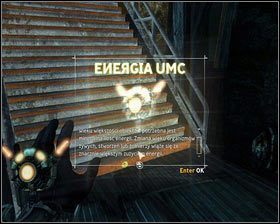 Gdy skończymy, używamy potężnej rękawicy na zniszczonych schodach z prawej strony [1] - - Katakumby | Opis przejścia Singularity - Singularity - poradnik do gry