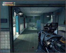 W kolejnym pomieszczeniu skręcamy w lewo, gdzie znajdziemy następny kufer z przedmiotami [1] - - Ośrodek badawczy 1950 (2) | Opis przejścia Singularity - Singularity - poradnik do gry