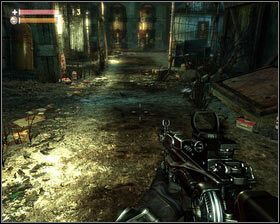 Gdy walka z bossem dobiegnie końca [1], otrzymamy nowe zadanie, polegające na eskorcie Katarzyny do wieży profesora Barisowa - - Ośrodek badawczy 2010 (5) | Opis przejścia Singularity - Singularity - poradnik do gry