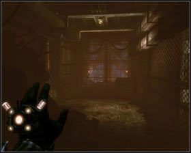 Podnosimy znajdujące się w jej wnętrzu przedmioty [1] i ruszamy przed siebie, jedynym dostępnym korytarzem [2] - - Wieża kontrolna (1) | Opis przejścia Singularity - Singularity - poradnik do gry