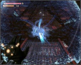 Szyb zaprowadzi na do kolejnego tunelu, zablokowanego przez obracający się wiatrak [1] - - Wieża kontrolna (1) | Opis przejścia Singularity - Singularity - poradnik do gry