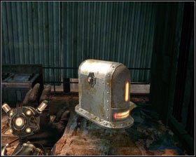 Gdy dokonamy wszystkich potrzebnych ulepszeń, schodzimy po drabinie do doków - - Wieża kontrolna (1) | Opis przejścia Singularity - Singularity - poradnik do gry