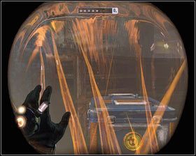 Żeby przejść dalej, naprawiamy zniszczony uprzednio chodniki [1], a następnie przenosimy na drugą stronę, stojące niedaleko pudło [2] - - Opuszczone tunele | Opis przejścia Singularity - Singularity - poradnik do gry