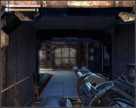 Korytarz po drugiej stronie [1] zaprowadzi nas do kolejnej wypełnionej przeciwnikami sali [2] - - Laboratoria osobliwości (3) | Opis przejścia Singularity - Singularity - poradnik do gry