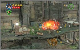 Zejdź Hagridem na dół i pociągnij za łańcuch - odblokujesz przejście na górze - Smoki | Opis przejścia - Rok 4 | LEGO Harry Potter Lata 1-4 - LEGO Harry Potter Lata 1-4 - poradnik do gry