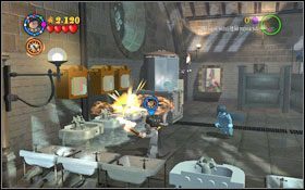 Musisz zebrać cztery zielone muszelki i ułożyć je na murku - Tajemnica jaja | Opis przejścia - Rok 4 | LEGO Harry Potter Lata 1-4 - LEGO Harry Potter Lata 1-4 - poradnik do gry