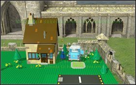 Wpierw musisz ukończyć drogę - postawić odpowiednie cztery kawałki - Zostań budowniczym | Skrytka Gringotta | LEGO Harry Potter Lata 1-4 - LEGO Harry Potter Lata 1-4 - poradnik do gry