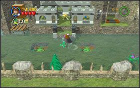 Obok szafy znajdziesz pokrętło - jego przekręcenie zwiększy poziom wody - Poziom dodatkowy 4 | Skrytka Gringotta | LEGO Harry Potter Lata 1-4 - LEGO Harry Potter Lata 1-4 - poradnik do gry