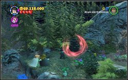 Profesor Lupin: Na wyższej części ogrodu, po prawej stronie za krzakami znajdziesz skrzynię z kłódką - otwórz ja zaklęciem (RD ) - Pocałunek Dementora | Bonusy - Rok 3 | LEGO Harry Potter Lata 1-4 - LEGO Harry Potter Lata 1-4 - poradnik do gry