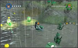 Użyj wędki (WL ) do złowienia kilku klocków - 27. Jezioro | Bonusy - Hogwart | LEGO Harry Potter Lata 1-4 - LEGO Harry Potter Lata 1-4 - poradnik do gry