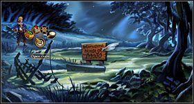 Malec został porwany, a na stole ktoś wyskrobał napis LeChuck - [Część 2 - Four Map Pieces] - cz.3 | Monkey Island 2 Special Edition - Monkey Island 2 Special Edition: LeChucks Revenge - poradnik do gry