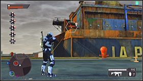 Pozycja 3: Stocznia [Obszar 6, 3] - Pozycje strategiczne (1) | Zadania drugorzędne | Crackdown 2 - Crackdown 2 - poradnik do gry