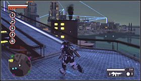 Docelowo musisz przedostać się na jeden z górnych balkoników #1 - Śmigłowce | Porady | Crackdown 2 - Crackdown 2 - poradnik do gry