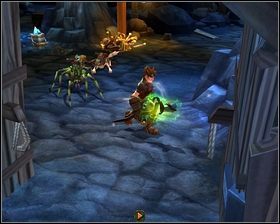 Kolejnymi często spotykanymi w kopalni przeciwnikami są Varkolyny [1] i Mroczne pustelniki [2] - - Kopalnia Orden - poziomy 1-4 | Opis przejścia Torchlight - Torchlight - poradnik do gry