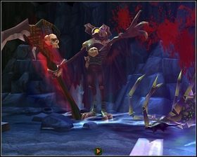 Tunele pełne są również Błękitnych żelów [1], do których nigdy nie podbiegamy z małą ilością życia - - Kopalnia Orden - poziomy 1-4 | Opis przejścia Torchlight - Torchlight - poradnik do gry