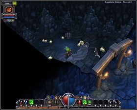 Podczas zwiedzania kopalni warto zwracać uwagę na ustawione w niektórych miejscach detonatory [1] - - Kopalnia Orden - poziomy 1-4 | Opis przejścia Torchlight - Torchlight - poradnik do gry