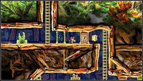 Udaj się w prawo, dotrzesz do drabiny prowadzącej do podziemi - Irreversible | World 3 | Braid - Braid - poradnik do gry