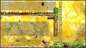 Mając klucz wdrap się na drabinę i zeskocz na platformę, gdzie otworzysz bramę #1 - A Tingling | World 3 | Braid - Braid - poradnik do gry