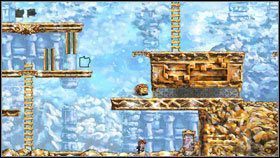 Wyjdź po drabinie, otwórz bramkę i zabierz puzzel #1 - Just Out of Reach | World 4 | Braid - Braid - poradnik do gry
